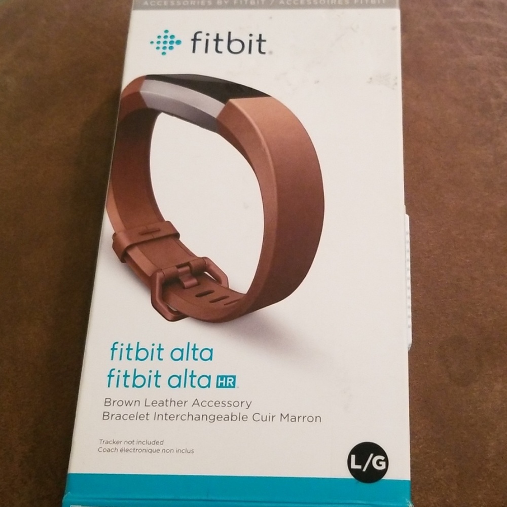 Fitbit Alta Brown Leather Band